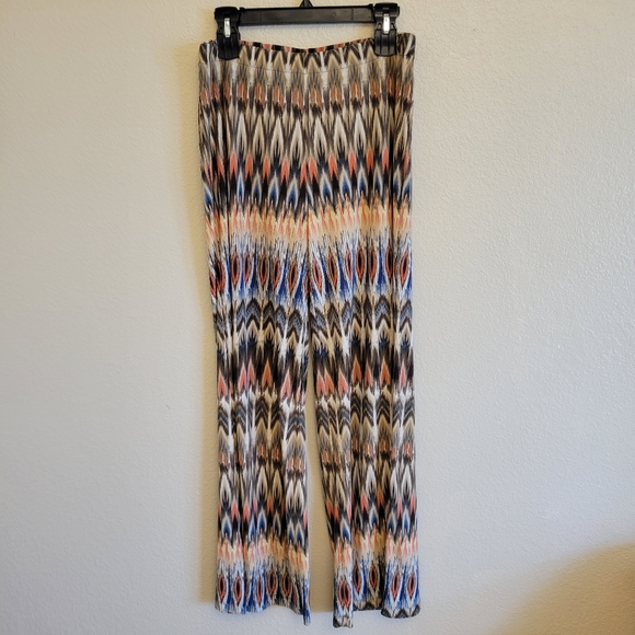 Chico's Casual Wide Leg Summer Pants Chico's Size 1 - Picture 3 of 9